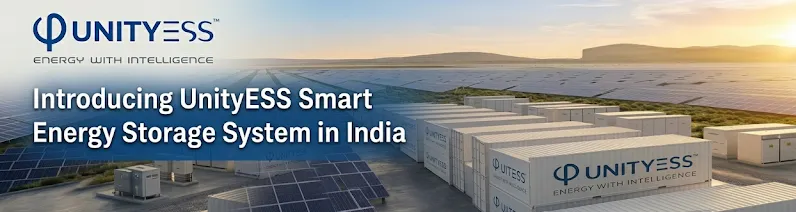 UnityESS Smart Energy Storage System in India - Reliable BESS Solution by Ornate Solar